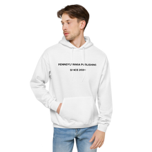 Load image into Gallery viewer, Pennsylvania Publishing Merch Unisex fleece hoodie