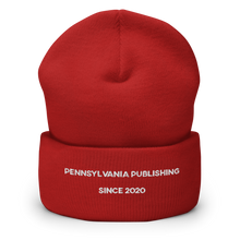 Load image into Gallery viewer, Pennsylvania Publishing Merch Cuffed Beanie
