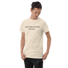 Load image into Gallery viewer, Pennsylvania Publishing Merch Short Sleeve T-Shirt
