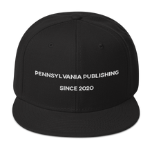 Load image into Gallery viewer, Pennsylvania Publishing Merch Snapback Hat
