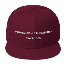 Load image into Gallery viewer, Pennsylvania Publishing Merch Snapback Hat
