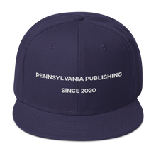 Load image into Gallery viewer, Pennsylvania Publishing Merch Snapback Hat
