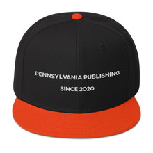 Load image into Gallery viewer, Pennsylvania Publishing Merch Snapback Hat
