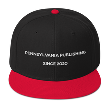 Load image into Gallery viewer, Pennsylvania Publishing Merch Snapback Hat
