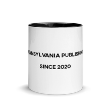 Load image into Gallery viewer, Pennsylvania Publishing Merch Mug with Color Inside
