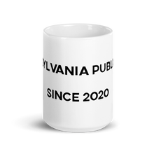 Load image into Gallery viewer, Pennsylvania Publishing Merch White glossy mug

