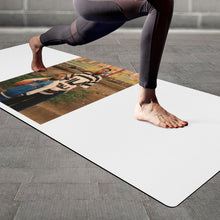 Load image into Gallery viewer, Hoops and hustling workout mat
